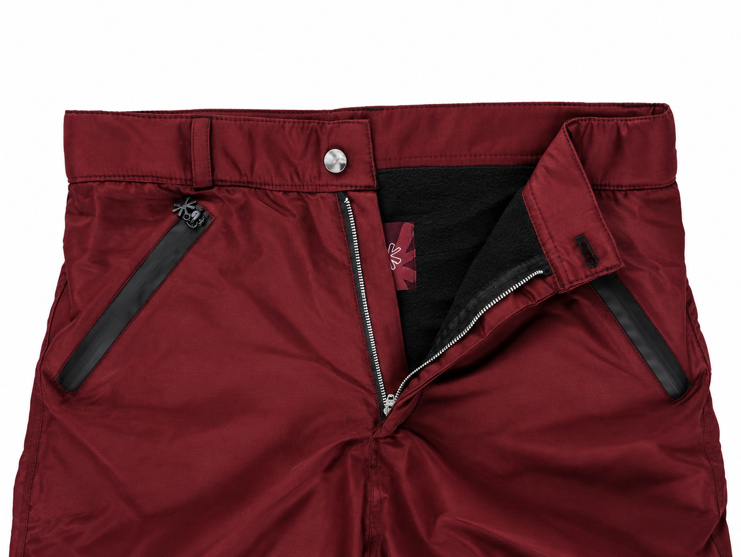 SNOWPANTS SS27 - MAROON RED
