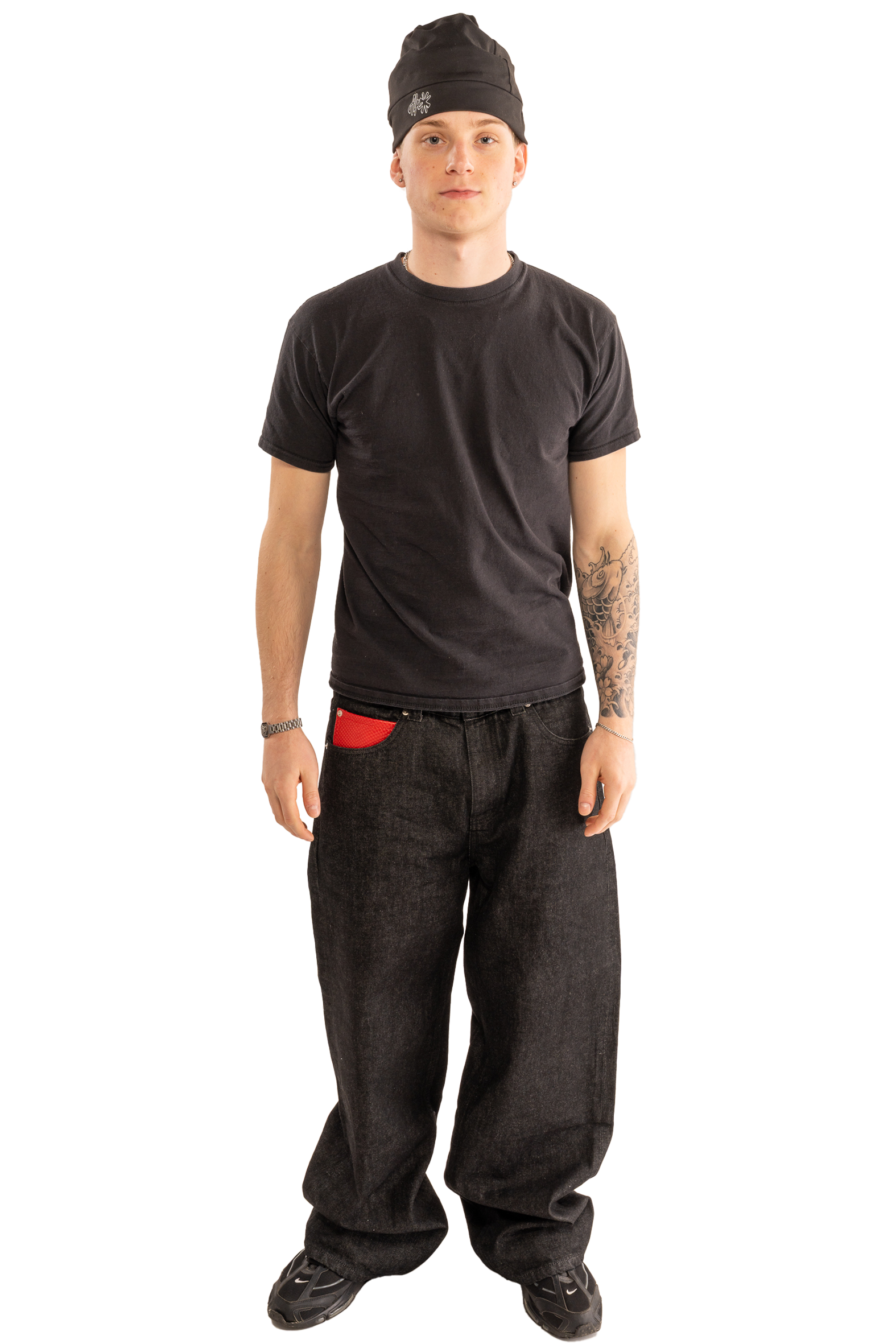 HeelLock™ RAW SELVEDGE DENIM OBSIDIAN
