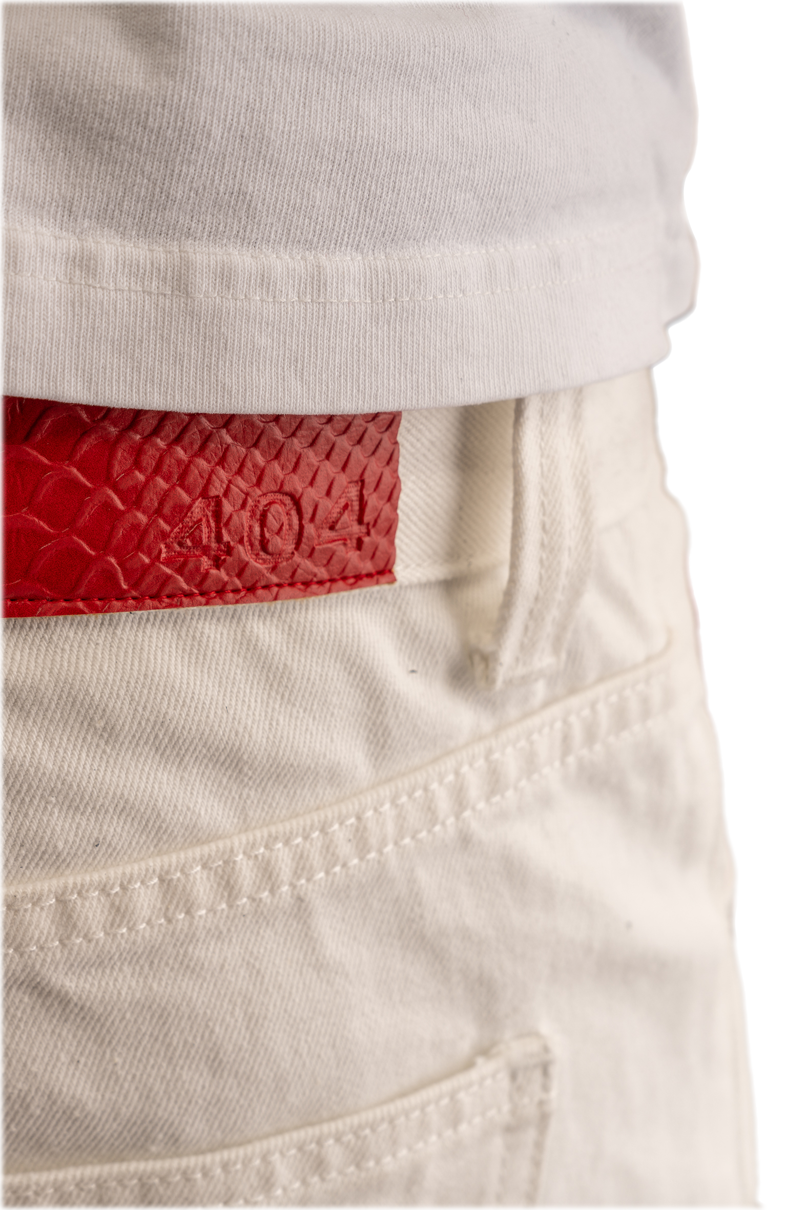 HeelLock™ RAW SELVEDGE DENIM GLACIER WHITE