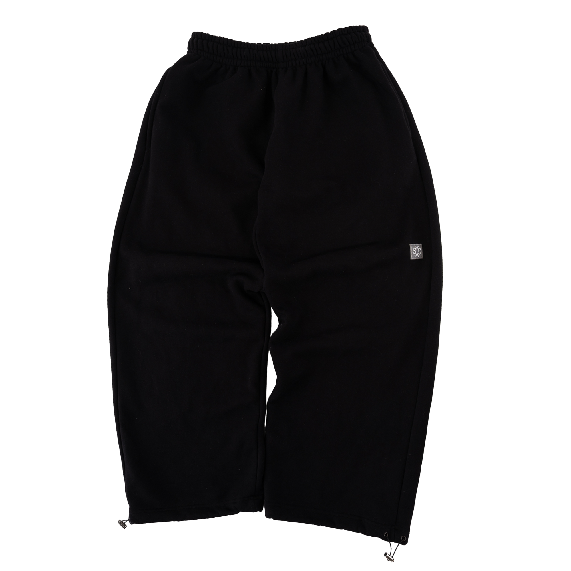 BLACK BAGGY SWEATPANTS