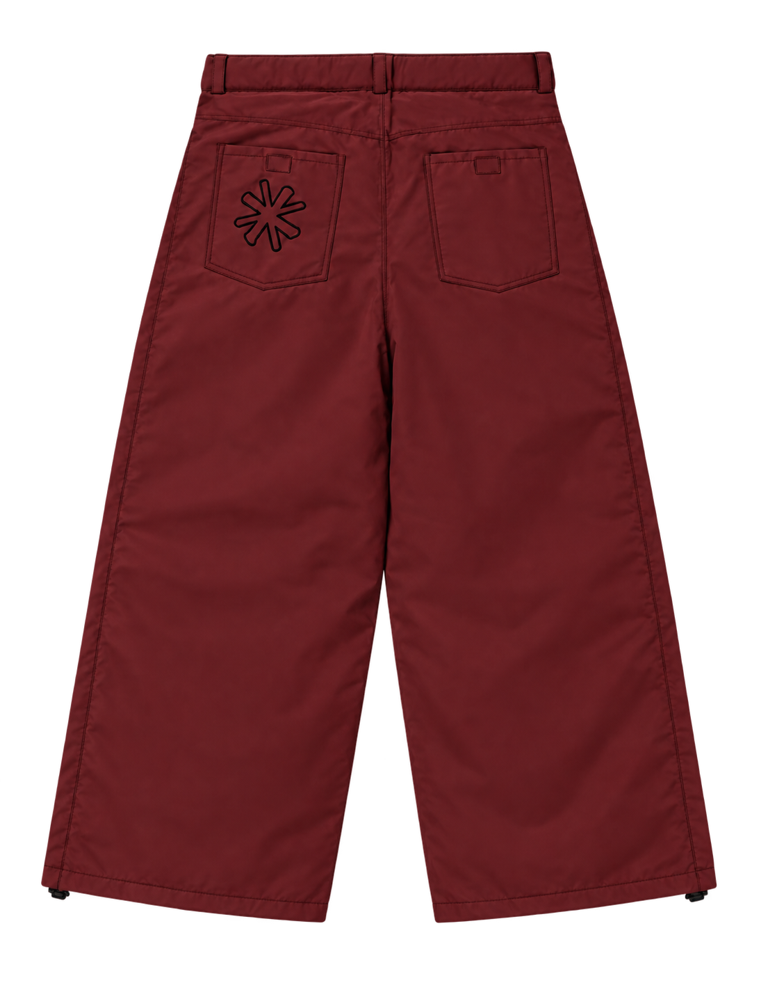 SNOWPANTS SS27 - MAROON RED