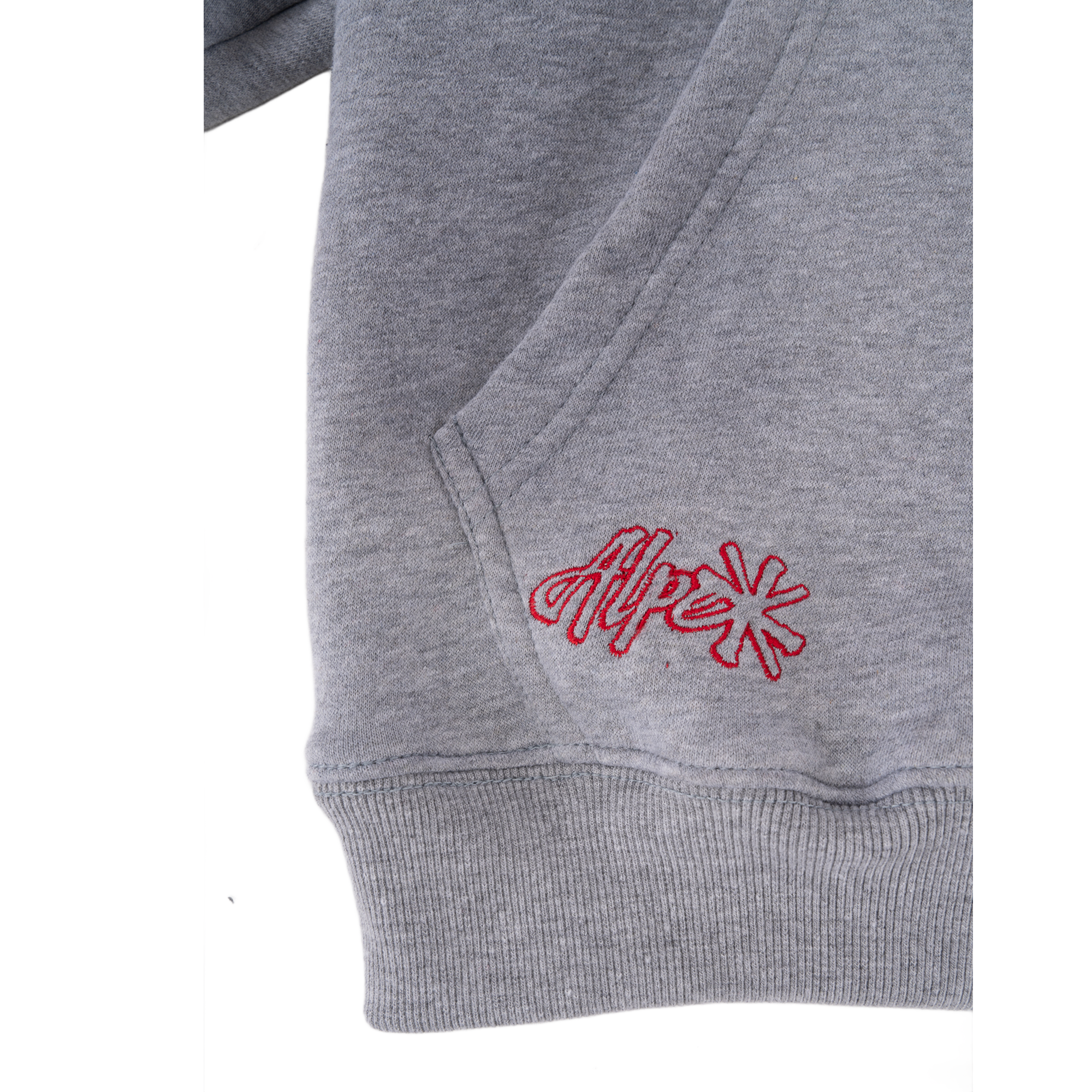 GRAY BOXY HOODIE